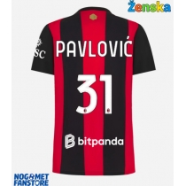 AC Milan Strahinja Pavlovic #31 Domaci Dres za Ženska 2026-27 Kratak Rukav